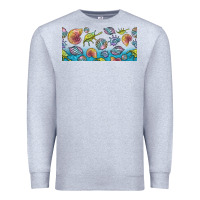 Heather Grey sea shells Premium Sweatshirt - TumblerDesignByShophia