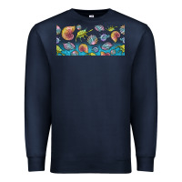 Navy sea shells Premium Sweatshirt - TumblerDesignByShophia