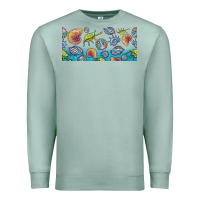 Seafoam sea shells Premium Sweatshirt - TumblerDesignByShophia