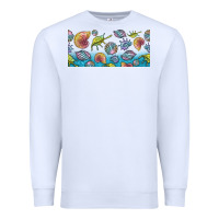 White sea shells Premium Sweatshirt - TumblerDesignByShophia