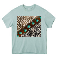 Zebra Gemstone Leather Heavy Core Tee | Teevron