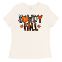 Bone howdy fall Ladies Tee - CowhideDigitalArt
