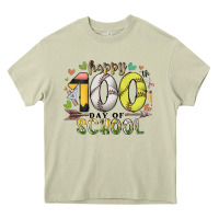 Mossy happy 100 day of school Heavy Core Tee - RacoonDesign