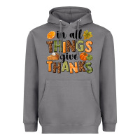 Storm In all things give thanks Heavyweight Hoodie - NancyCooperArtShop
