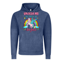Unicorns Are Born In August Vintage Hoodie | Teevron