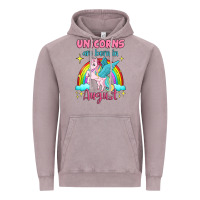 Vintage Zinc unicorns are born in august Vintage Hoodie - Jasminsmagicworld