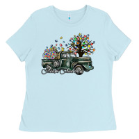 Baby Blue autism awareness Ladies Tee - SublimationCraftShop