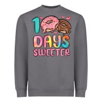 100 Days Sweeter Heavyweight Sweatshirt | Teevron