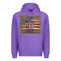 Purple we don't know them all but we owe them all Premium Hoodie - TumblerDesignByShophia