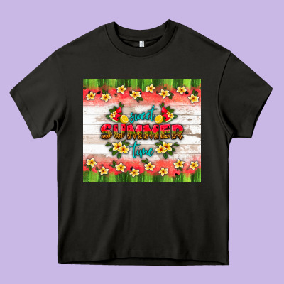 Sweet Summer Time Heavy Core Tee Designed By Hra Design Shop