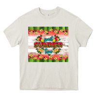 Cream sweet summer time Heavy Core Tee - HRA Design Shop