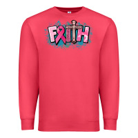 Cardinal Cancer Faith Cross Premium Sweatshirt - HowdyJamesFarm