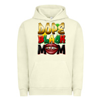 Pigment Pistachio Dope black mom Urban Hoodie - FaDigitalArtStudio