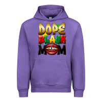 Tulip Dope black mom Urban Hoodie - FaDigitalArtStudio