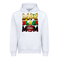 White Dope black mom Urban Hoodie - FaDigitalArtStudio