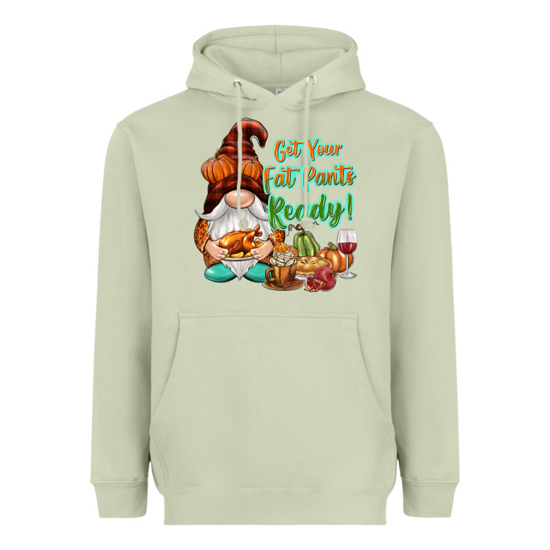 Get Your Fat Pants Ready Heavyweight Hoodie by NancyCooperArtShop | Teevron