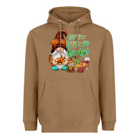 Toasted Coconut Get your fat pants ready Heavyweight Hoodie - NancyCooperArtShop