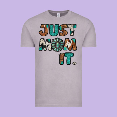 Just Mom It Vintage Tee Designed By Jasminsmagicworld