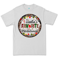 Dove Grey christmas santas favorite phlebotomist light Premium Tee - AdoDesignShop