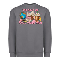Storm 100 days of doing teacher stuff Heavyweight Sweatshirt - MaliasSmallBusiness