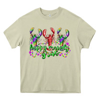 Mossy happy crawdy gras Heavy Core Tee - RacoonDesign