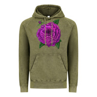 Vintage Olive Celestial Rose Vintage Hoodie - LillyAllenDesigns