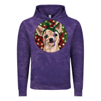Cloud Purple Christmas Chihuahua With Buffalo Plaid Vintage Hoodie - RanaPortraitStore