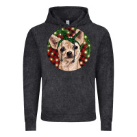 Vintage Black Christmas Chihuahua With Buffalo Plaid Vintage Hoodie - RanaPortraitStore
