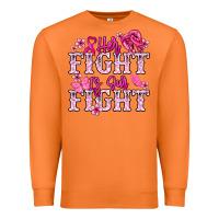 Carrot Her fight is our fight Cancer Awareness Premium Sweatshirt - HowdyJamesFarm