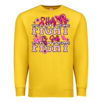 Lemon Her fight is our fight Cancer Awareness Premium Sweatshirt - HowdyJamesFarm