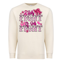 Sandshell Her fight is our fight Cancer Awareness Premium Sweatshirt - HowdyJamesFarm