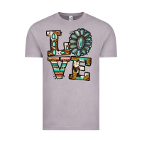 Vintage Zinc Turquoise Love Vintage Tee - Jasminsmagicworld