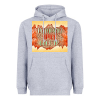 Heather Grey Pumpkin spice latte Heavyweight Hoodie - NancyCooperArtShop