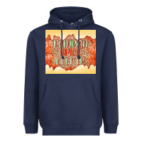 Navy Pumpkin spice latte Heavyweight Hoodie - NancyCooperArtShop