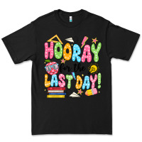Black hooray for the last day black Premium Tee - JahusDesignShop