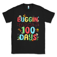 Black buggin my teacher for 100 days Classic Tee - MaliasSmallBusiness
