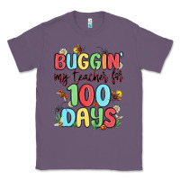 Lavender buggin my teacher for 100 days Classic Tee - MaliasSmallBusiness
