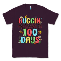 Plum buggin my teacher for 100 days Classic Tee - MaliasSmallBusiness