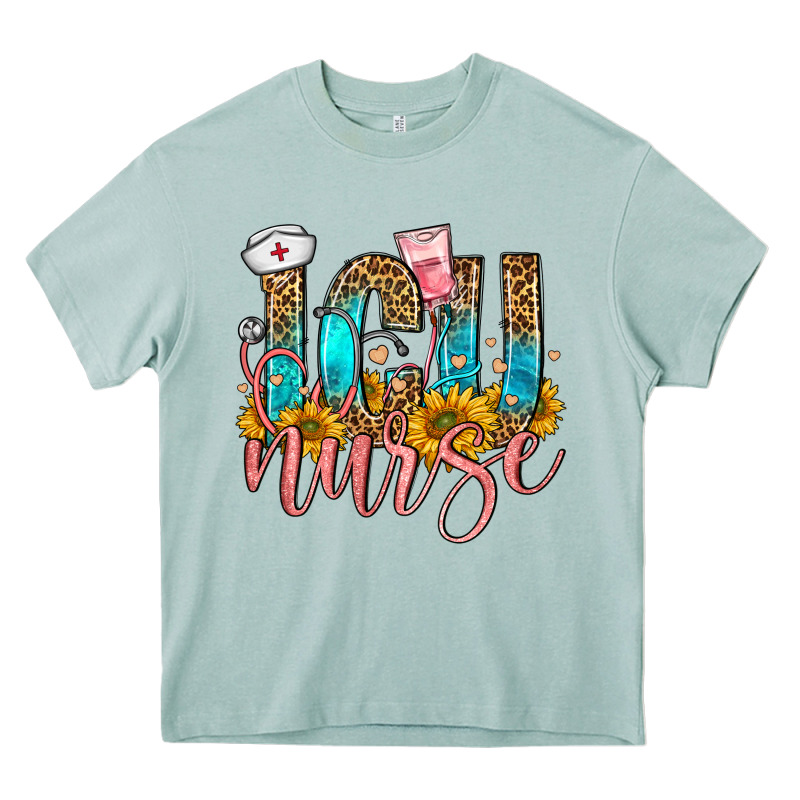 Icu Nurse Heavy Core Tee by FaDigitalArtStudio | Teevron