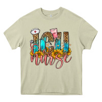Mossy icu nurse Heavy Core Tee - FaDigitalArtStudio