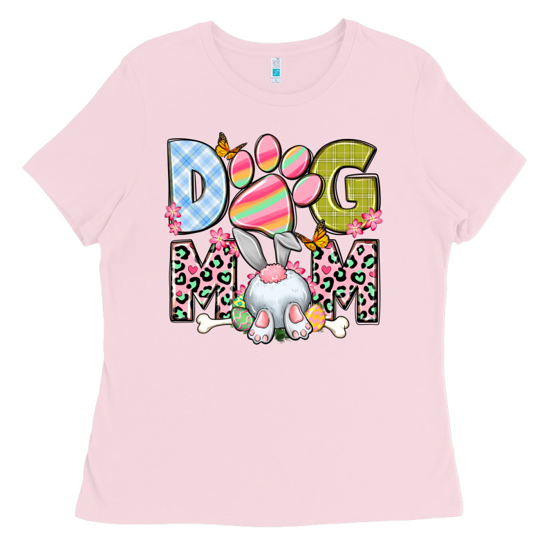 Easter Dog Mom Easter Day Ladies Tee by Neo Western | Teevron