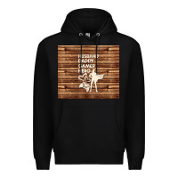 Black husband daddy gamer hero Premium Hoodie - TumblerDesignByShophia