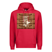 Cardinal husband daddy gamer hero Premium Hoodie - TumblerDesignByShophia