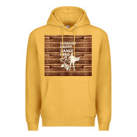 Mustard husband daddy gamer hero Premium Hoodie - TumblerDesignByShophia