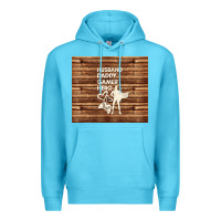 Ocean Blue husband daddy gamer hero Premium Hoodie - TumblerDesignByShophia