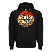 Black senior 2022 Zipper Hoodie - BarkalooDesign