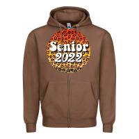 Chestnut senior 2022 Zipper Hoodie - BarkalooDesign