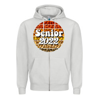 Dove Grey senior 2022 Zipper Hoodie - BarkalooDesign