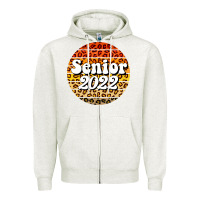 Oatmeal Heather senior 2022 Zipper Hoodie - BarkalooDesign