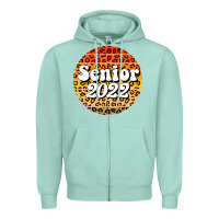 Seafoam senior 2022 Zipper Hoodie - BarkalooDesign